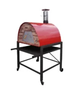 forno a lenha vermelho maximus parma