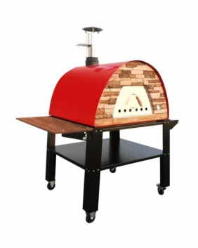 forno a lenha maximus prime vermelho arena