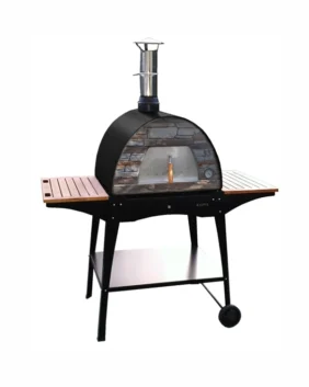 forno a lenha maximus preto